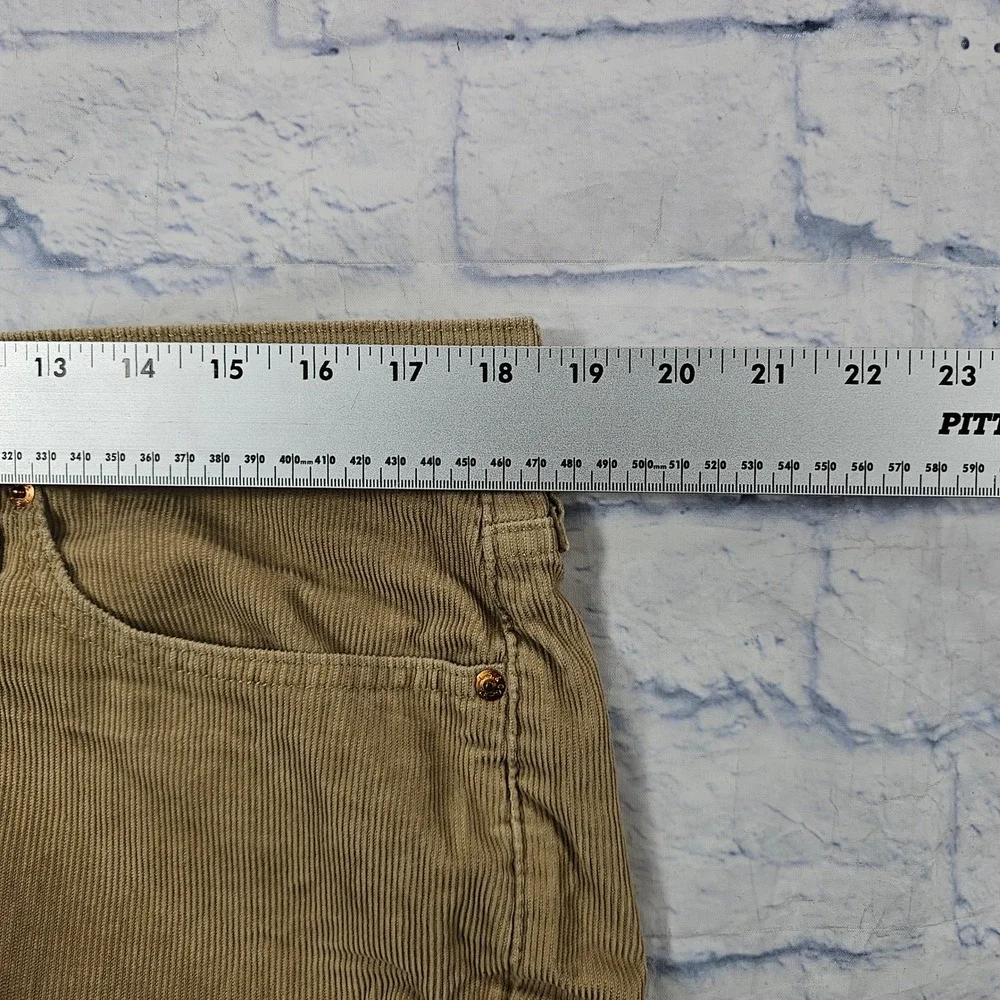 Levis 514 Corduroy Pants MENS 36x32 Tan Straight Leg Stretch Casual Workwear